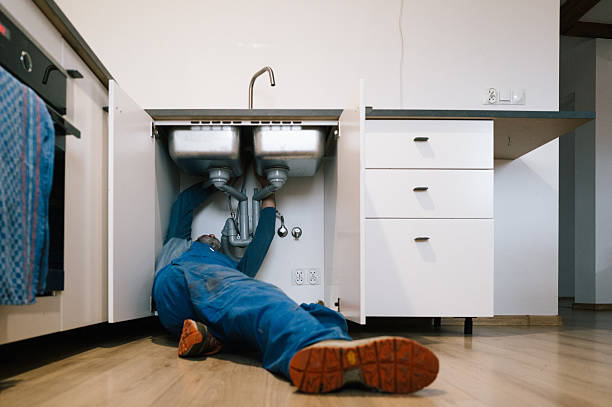 Professional Leak Detection technician working in Harrisonville, NJ